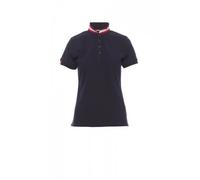 Polo femme - Payper Nation - Coupe ajustée - Manches courtes - Bleu marine/autriche S