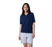 Rossignol Pique Short Sleeve Polo Bleu S Femme
