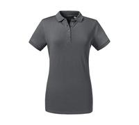 Polo femme Russell Athletic Tailored Stretch Gris L