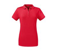Polo femme Russell Athletic Tailored Stretch Rouge XL
