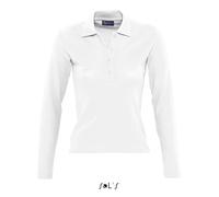 Polo femme Sol's Podium Blanc L
