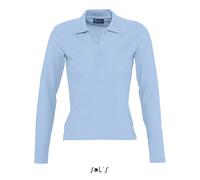 Polo femme Sol's Podium Bleu S