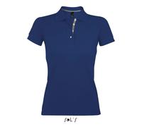 Polo femme Sol's Portland Bleu M