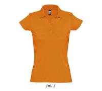 Polo femme Sol's Prescott Orange 2XL