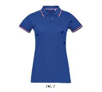 Polo Femme - Sol's - Prestige - Bleu Royal - Manches Courtes - Col Polo S