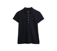 Polo femme Superdry Heritage Slim Bleu S