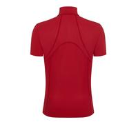 Polo femme technique LeMieux Mia Mesh Rouge 44