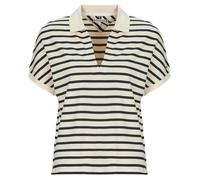 Polo femmes Tommy Hilfiger LYOCELL OPEN-NK RELAXED POLO SS Blanc EU S