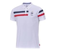 Polo - FFF - Collection officielle - Blanc - Homme - Manches courtes S