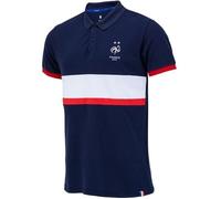 Polo - FFF - Collection officielle - Coton - Marine - Taille adulte S