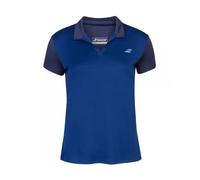 Polo fille Babolat Play Bleu 8/10 ans