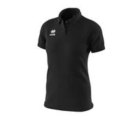 Polo fille Errea Alexis Noir 9/10 ans