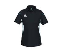 Polo fille Errea Carmen Noir 11/12 ans