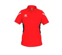 Polo fille Errea Carmen Rouge 11/12 ans