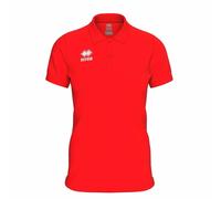 Errea Polo Fille Evo Rouge 11/12 ans