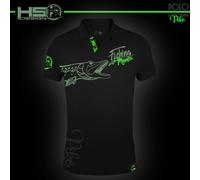 Polo Fishing "Mania Pike" Hotspot Design "SIZE XL"