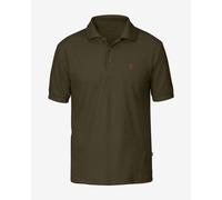 Polo Fjällräven Crowley manche courte vert algue - M