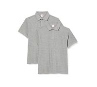 Polo FM London (lot de 2) pour homme | Polos ajustés en coton stretch