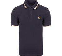 Polo Fred Perry M3600 Marine W53 Bleu Foncé Bleu Taille L