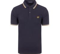 Polo Fred Perry M3600 Marine W53 Bleu Foncé Bleu Taille M