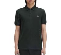 Polo - Fred Perry - Plain - Vert foncé - Regular fit - Manches courtes M