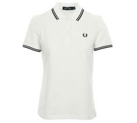 Fred Perry Fred Perry Twin Tipped Polo Shirt White/Black EU 38 (UK 10)