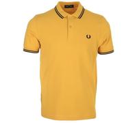 Polo Fred Perry Twin Tipped Shirt - FRED PERRY - M3600 - Jaune - Ajustée - Manches courtes S