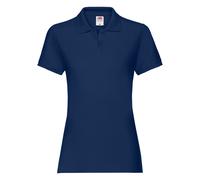 Polo Fruit Of The Loom, 100% coton, coupe féminine, femme et fille (BC1377)