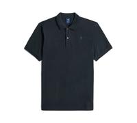 G-Star Polo Dunda Slim manches courtes Overdyed bleu L Homme