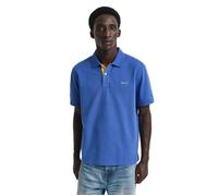 Polo Gant Homme Contrast Collar Bleu M