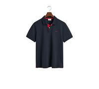 GANT T-shirt REG Contrast Piqué Homme bleu marine/rouge Taille S
