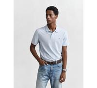 Polo Gant Shield à manches courtes bleu clair - L
