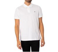 GANT Polo Shield - manches courtes en piqué, coupe regular - Blanc XL Homme