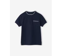 VERTBAUDET Polo garçon col Mao Marine 5A