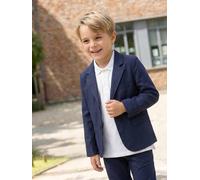 Polo garçon manches courtes broderie poitrine blanc 6A