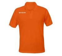 Polo - GIVOVA - 4XL - Coton piqué - Manches courtes - Orange XXXXL