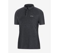 Polo Gore Wear Signature manche courte noir femme - M