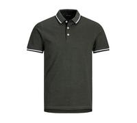 Polo grande taille Jack & Jones Paulos - vert forêt - 2XL