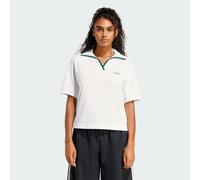 Polo graphisme brodé Seasonal Essentials Colorpop White / Collegiate Green S