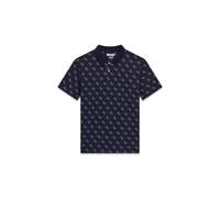 Polo Guess All Over 4G Jacqaurd Bleu L