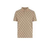 GUESS Polo Homme Art M6GP04 K3073, Taupe/Blue Aop 4G Ja, XXL