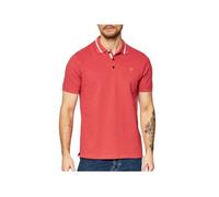 Polo Guess Homme Classic logo triangle Rouge Coton S