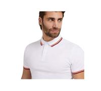 Polo Guess Sports Pique TRNGL - pure white - XS S