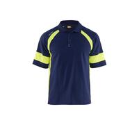 Polo haute-visibilitÃ© Blaklader Bleu S