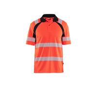 Polo haute-visibilité Blaklader Rouge 3XL