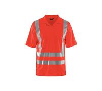 Blaklader 33911011 POLO UV HAUTE VISIBILITÉ, Haute visibilité rouge, taille S