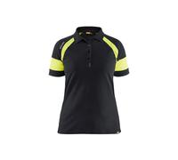 Polo haute-visibilité femme Blaklader Noir S