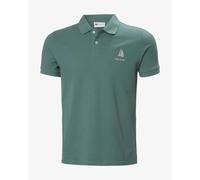 Polo Helly Hansen Toulon Graphic à manches courtes vert turquoise - M