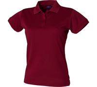 Polo Henbury Damen Coolplus® / Polo, RW636 (2XL) (Burgunder)