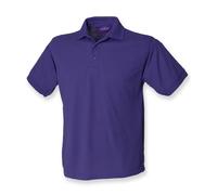 Polo Henbury H400 manches courtes en polycoton piqué à col